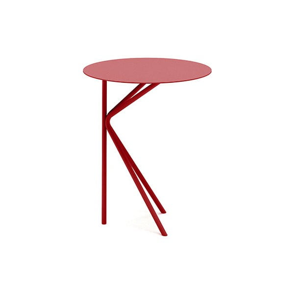 Czerwony stolik MEME Design Twin