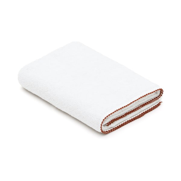 Biały bawełniany ręcznik kąpielowy frotte 90x150 cm Sinami – Kave Home