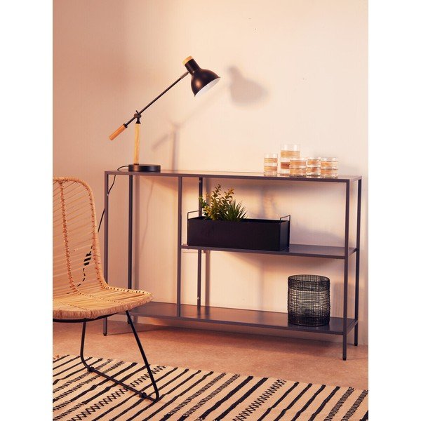 Szara stalowa konsola 30x120 cm Acero – Premier Housewares-image-1