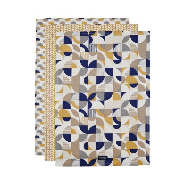 Bawełniane ścierki zestaw 3 szt. 45x65 cm Bauhaus – Cooksmart ®-image-2