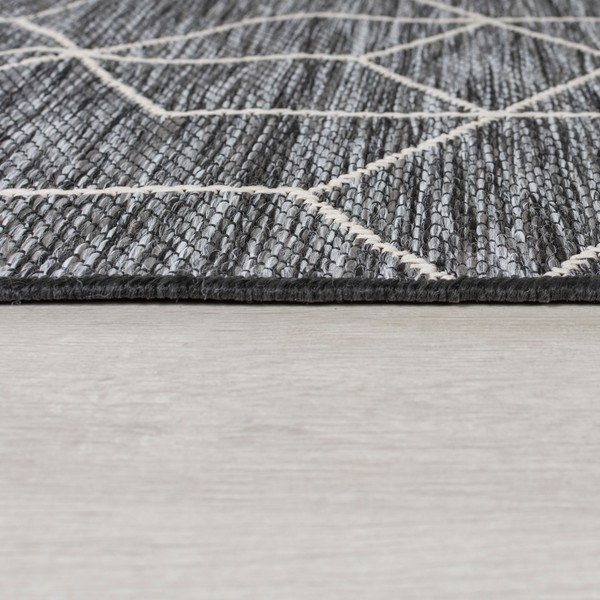 Szary dywan odpowiedni na zewnątrz 170x120 cm Napoli – Flair Rugs-image-4