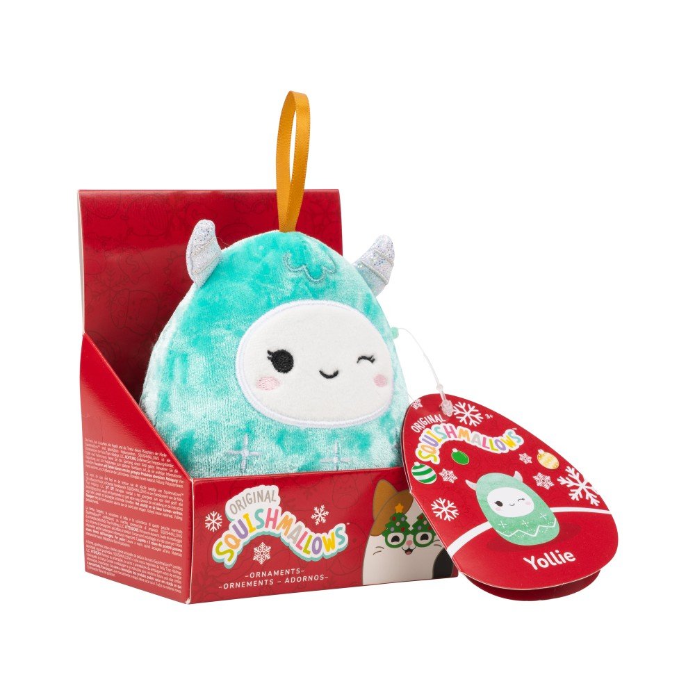 Tekstylna ozdoba świąteczna 10 cm Yollie – SQUISHMALLOWS (zdjęcie 3)