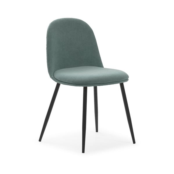 Turkusowe krzesła zestaw 4 szt. Malila – Marckeric