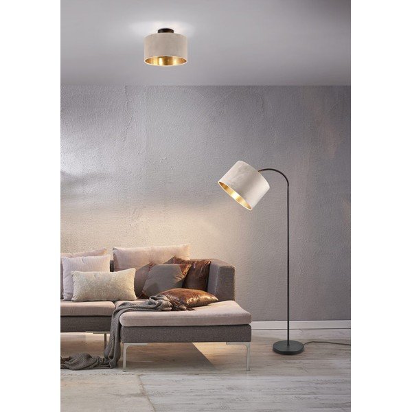 Czarno-beżowa lampa sufitowa ø 30 cm Julieta – Trio-image-2