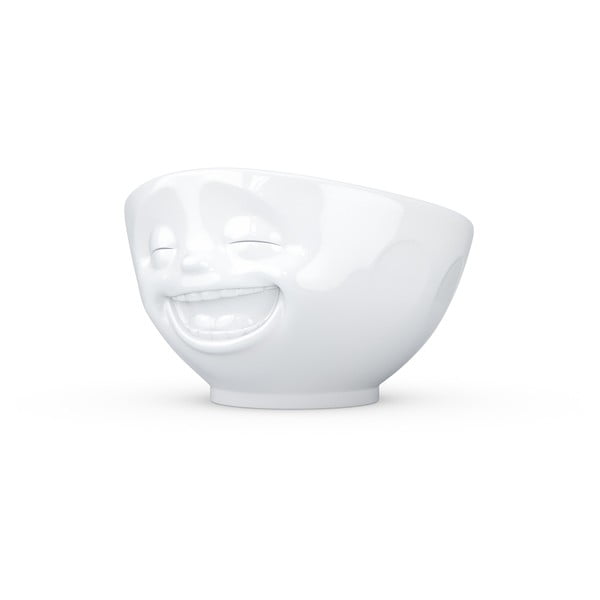 Biała porcelanowa uśmiechnięta miska 58products-image-1
