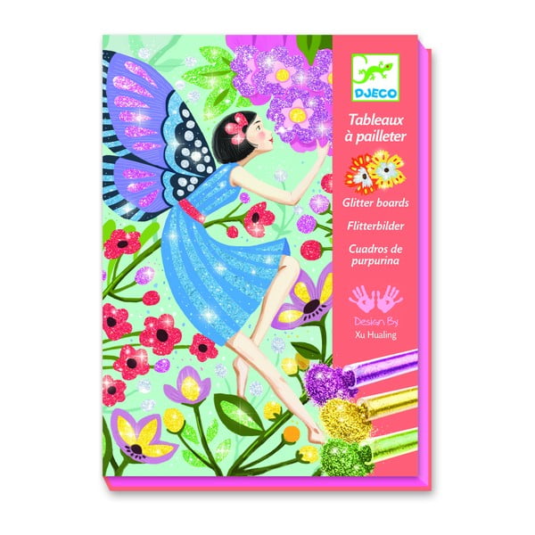 Zestaw artystyczny do zabawy z piaskiem Djeco Magical Fairies-image-2