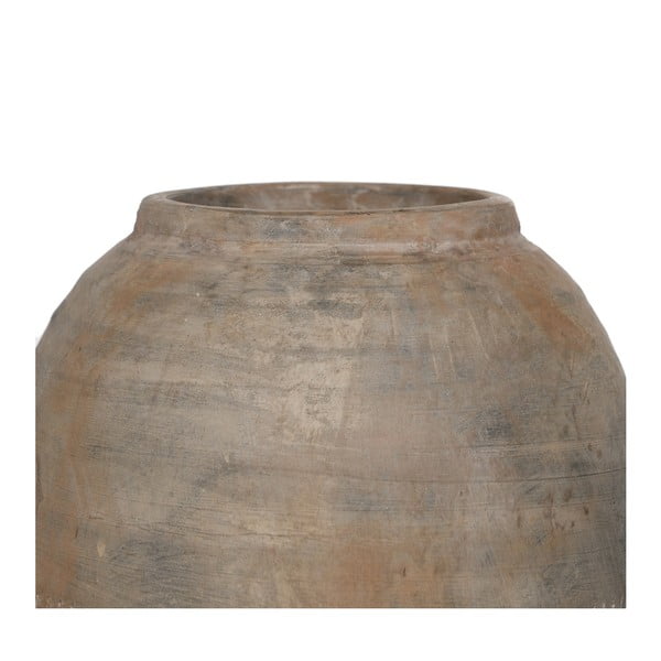 Brązowy ceramiczny wysoki wazon (wysokość 49 cm) Antigo – Ixia-image-4