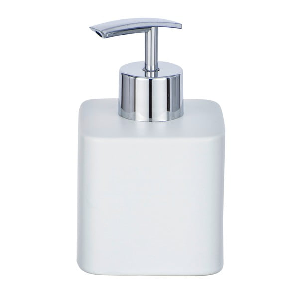 Biały dozownik do mydła ceramiczny 290 ml Hexa – Wenko