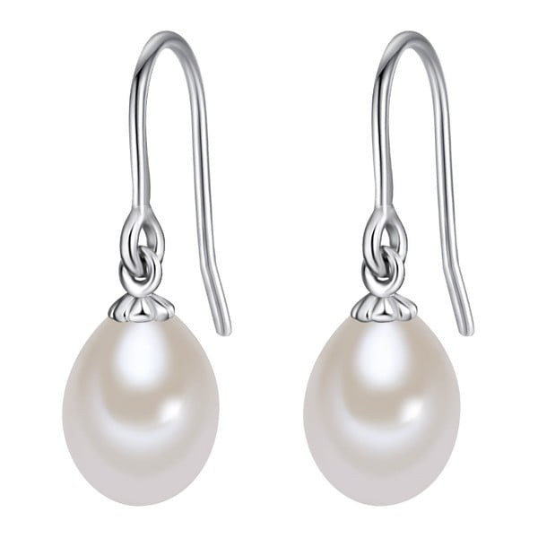 Kolczyki
  z białą perłą Chakra Pearls Loes