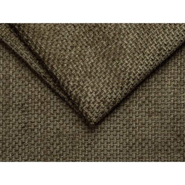 Zielony podnóżek z tkaniny szenilowej Lupine – Micadoni -image-2