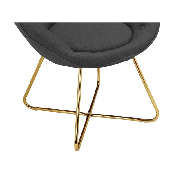 Ciemnoszary fotel Tigela – Støraa-image-3