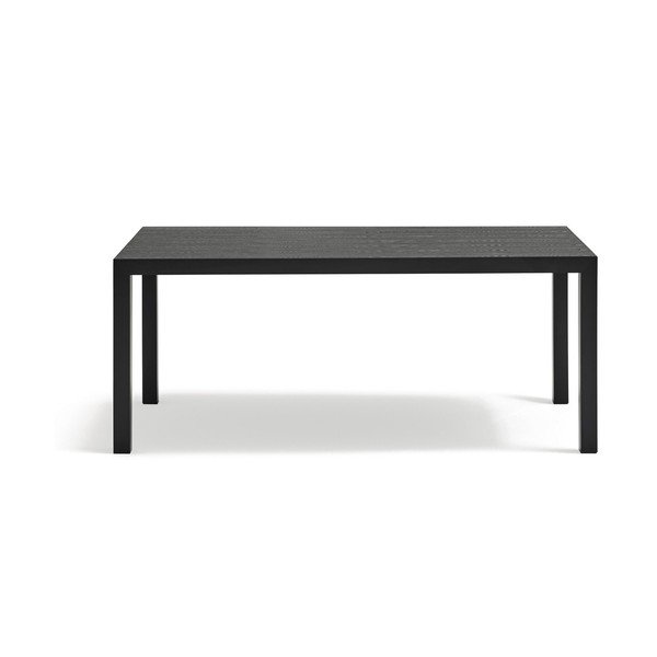 Stół z blatem z drewna dębowego 75x180 cm Alma – Teulat-image-3