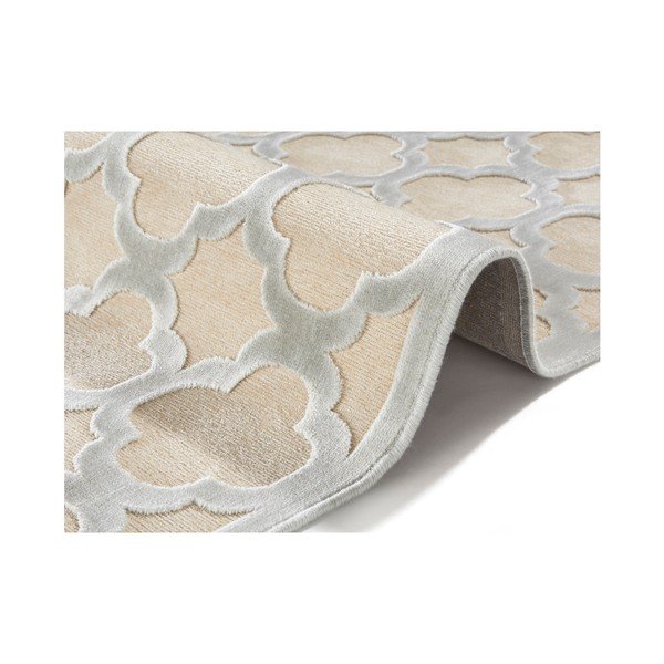 Kremowy dywan z wiskozy Mint Rugs Bryon, 80x125 cm-image-2