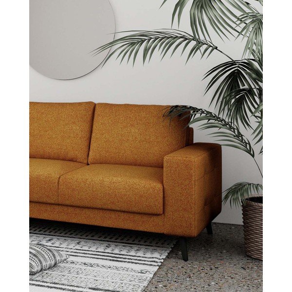 Pomarańczowa sofa 233 cm Fynn – Ghado-image-4