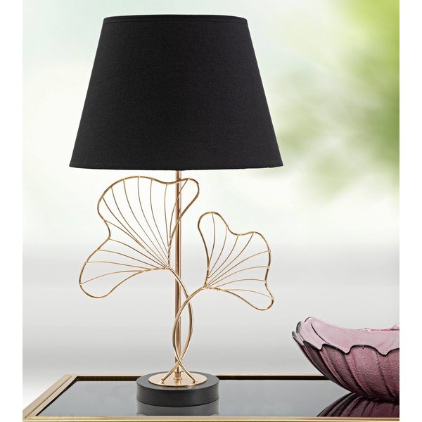 Czarna lampa stołowa Mauro Ferretti Gingko-image-1