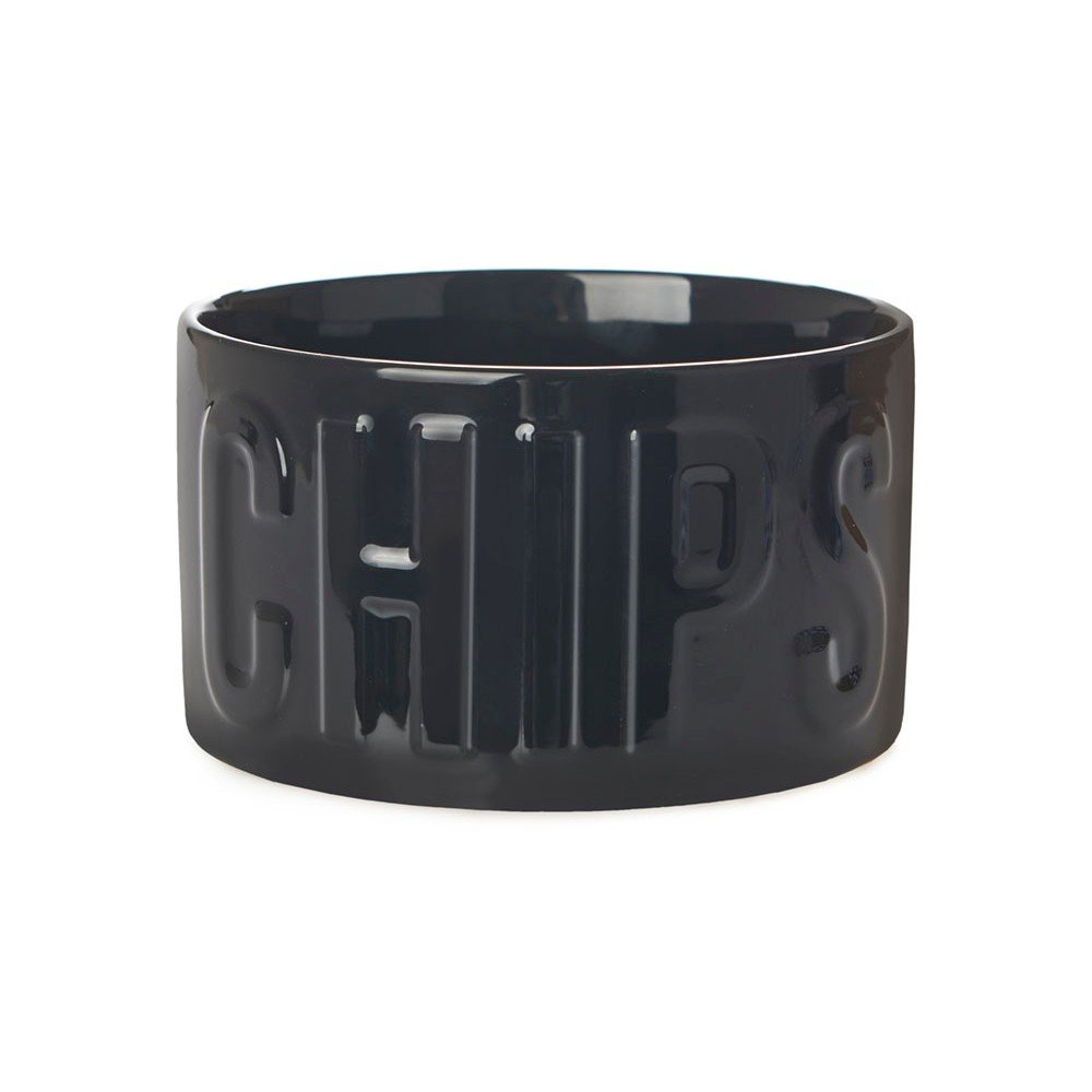 Czarna ceramiczna miska do serwowania 1 l Chips – Balvi