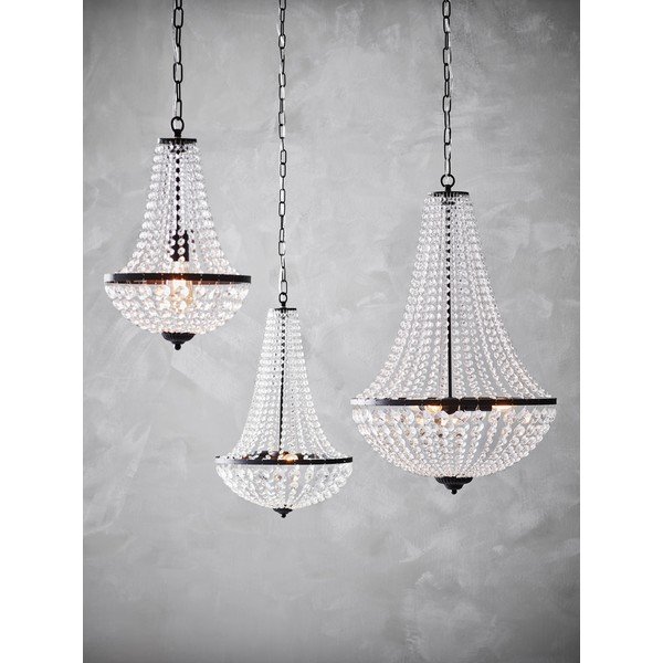 Czarna lampa wisząca Markslöjd Granso, ⌀ 40 cm-image-1