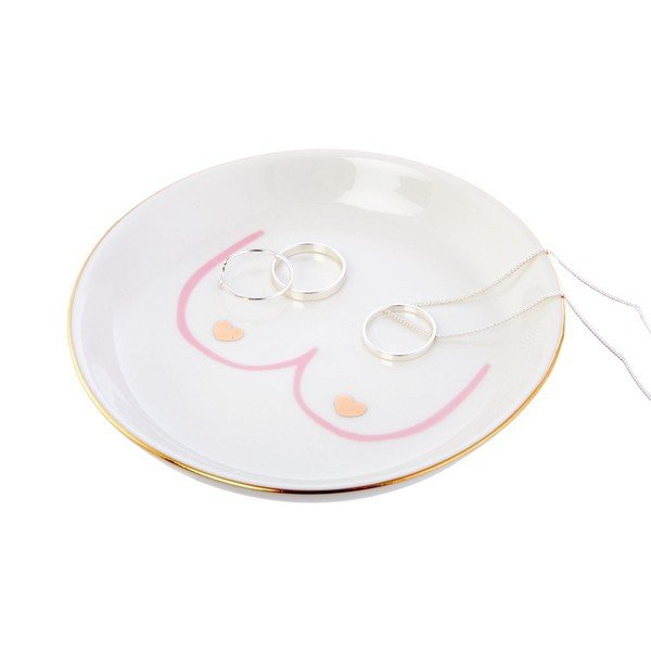 Porcelanowy talerzyk na biżuterię Girl Power – Sass & Belle-image-2