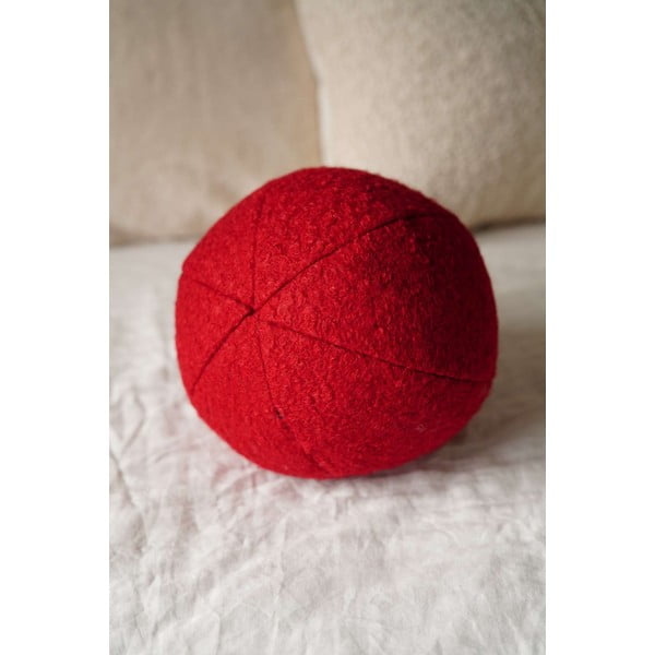 Poduszka dekoracyjna z materiału bouclé ø 20 cm Top – Mioli Decor-image-4