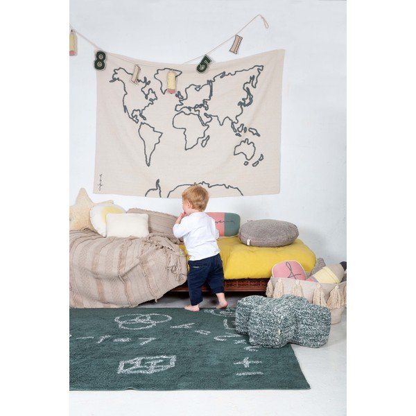 Mapa ścienna 160x120 cm Canvas Map – Lorena Canals-image-3