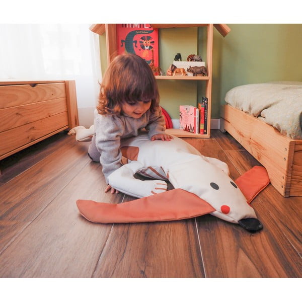 Beżowy dziecięcy worek do siedzenia Dog – Little Nice Things-image-2