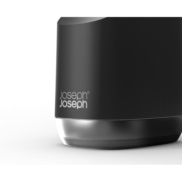 Czarny plastikowy dozownik do mydła 350 ml Slim – Joseph Joseph-image-4