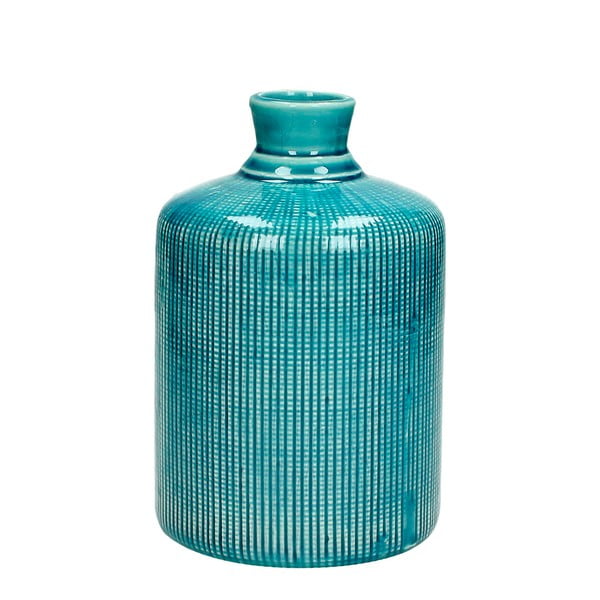 Niebieski wazon ceramiczny HF Living Azuro Ava