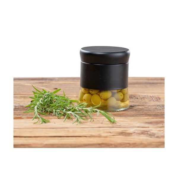 Szklany pojemnik na żywność na żywność Black Outdoor Kitchen Boga – Wenko-image-1