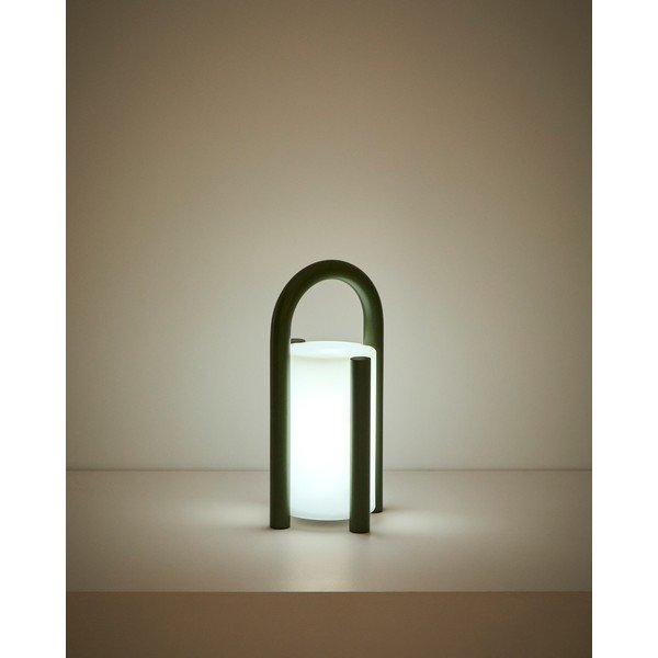 Lampa zewnętrzna przenośna LED na USB ø 14 cm Leros – Kave Home-image-4