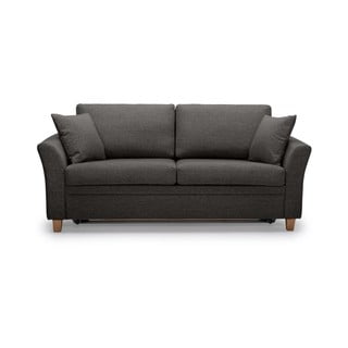 Antracytowa rozkładana sofa Scandic Sonia