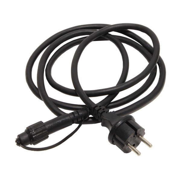 Czarny kabel zasilający Star Trading Start Cable System Expo Connecta, dł. 180 cm-image-1