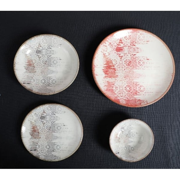 24-częściowy zestaw naczyń Güral Porselen Ornaments-image-1