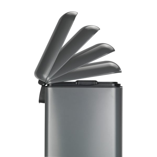 Stalowy kosz na śmieci na śmieci z pedałem Wenko, 30 l-image-3