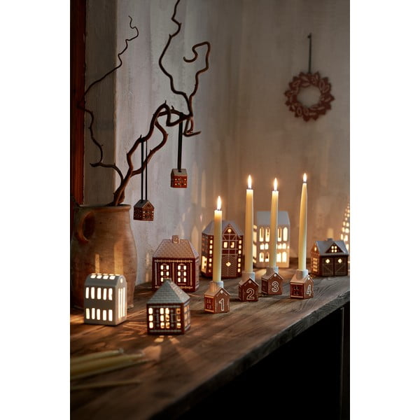 Ceramiczne ozdoby świąteczne zestaw 2 szt. 5 cm Gingerbread – Kähler Design-image-4