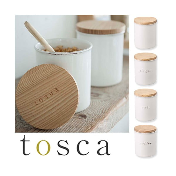 Ceramiczny pojemnik na żywność na żywność Tosca – YAMAZAKI-image-1