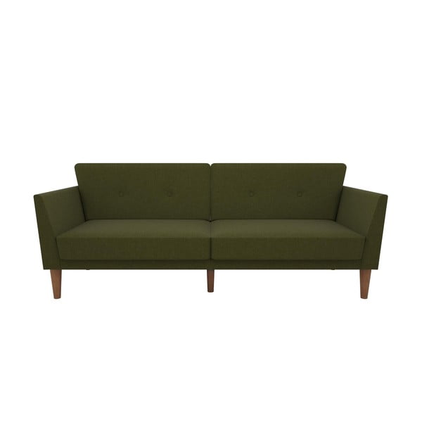 Zielona rozkładana sofa 205 cm Regal – Novogratz