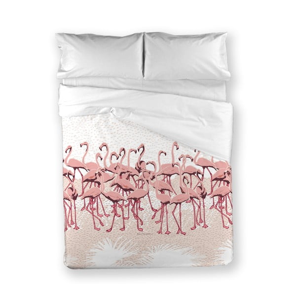 Pościel Flamingo Flock Pink, 240x220 cm