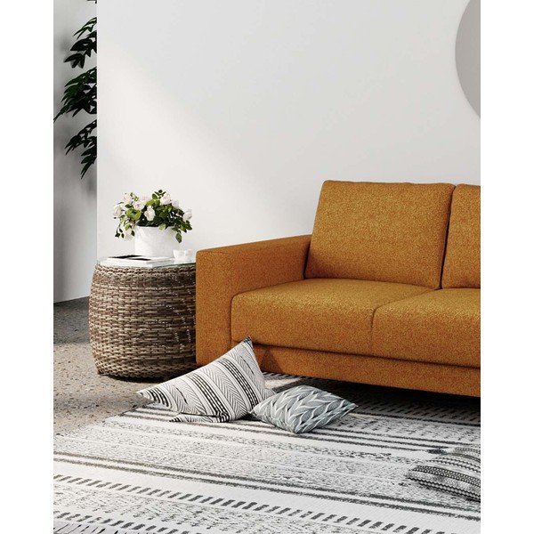 Pomarańczowa sofa 233 cm Fynn – Ghado-image-1