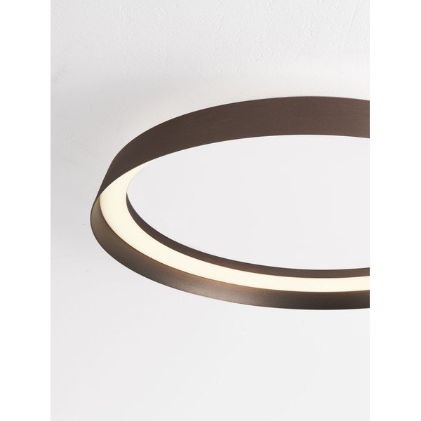 Brązowa aluminiowa lampa sufitowa LED ze ściemniaczem Ormi – Nova Luce-image-2
