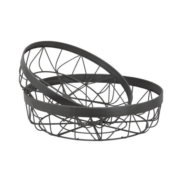 Zestaw 2 koszyków na owoce Mauro Ferretti Raw Set-image-4