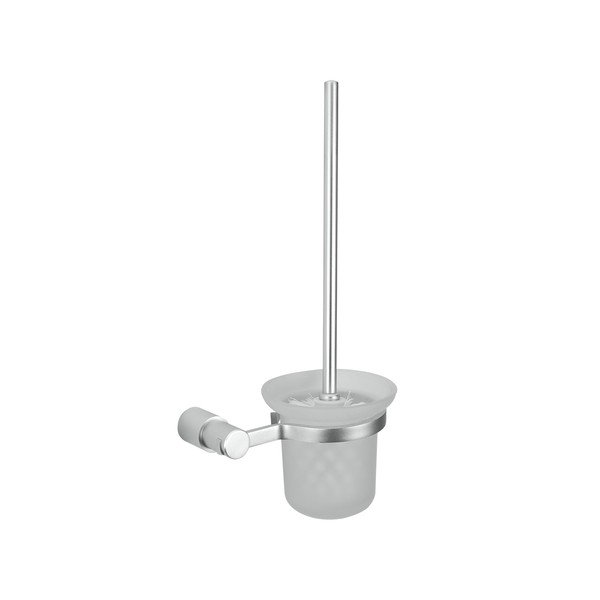 Uchwyt z pojemnikiem i szczotką do WC Metaltex, dł. 17 cm