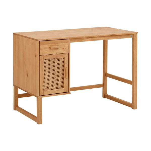 Biurko z drewna sosnowego 60x110 cm Jolene – Støraa-image-1
