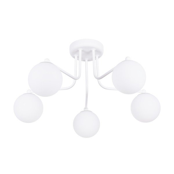 Biała lampa sufitowa Beam – Sollux