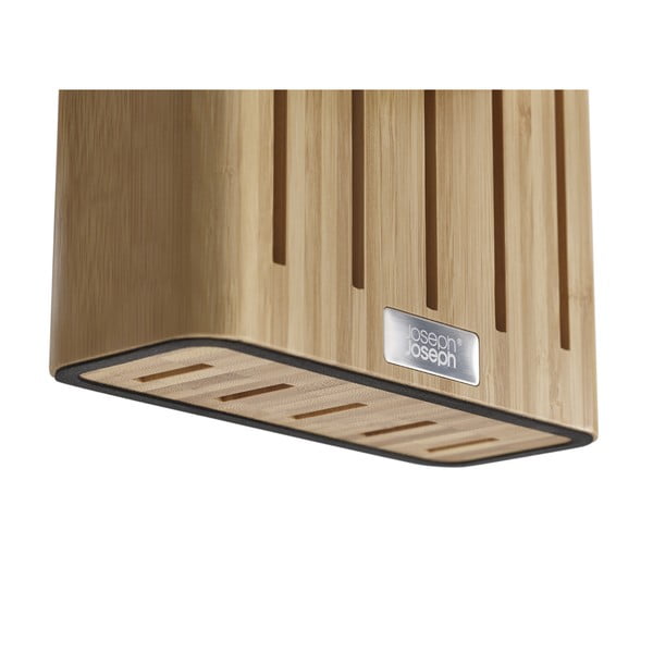 Zestaw noży ze stojakiem ze stali nierdzewnej 5 szt. Elevate Bamboo – Joseph Joseph-image-3