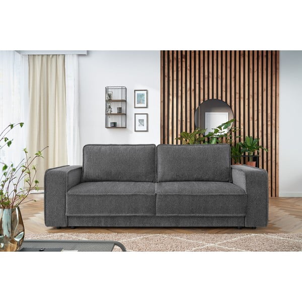 Ciemnoszara sofa rozkładana Emile – Bobochic Paris-image-1