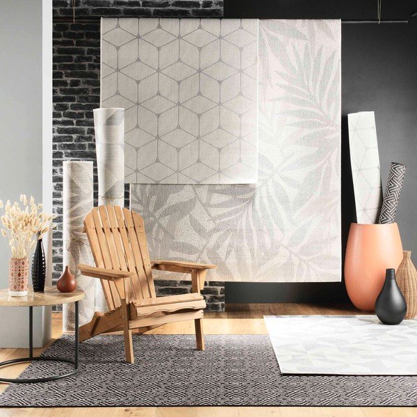 Jasnoszary dywan 160x230 cm Palmyre – douceur d'intérieur-image-3