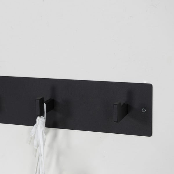 Czarny metalowy wieszak ścienny 70 cm Leatherman – Spinder Design-image-4