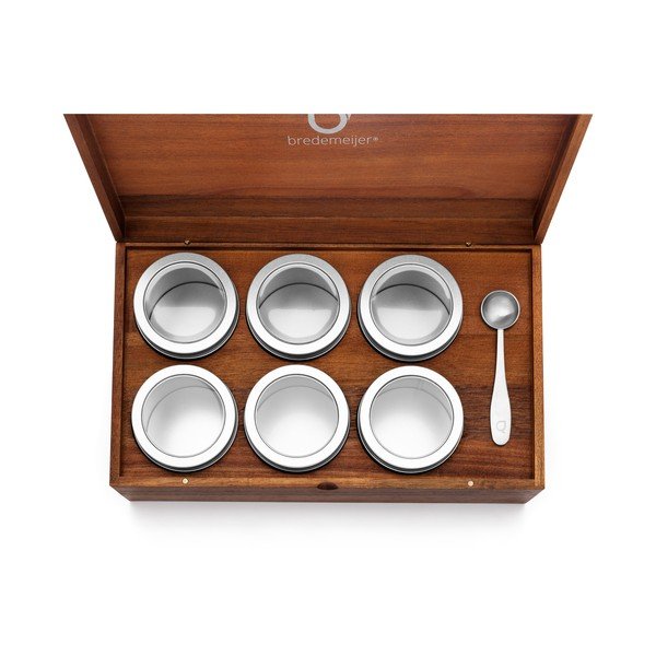 Drewniane pudełko na herbatę – Bredemeijer-image-3