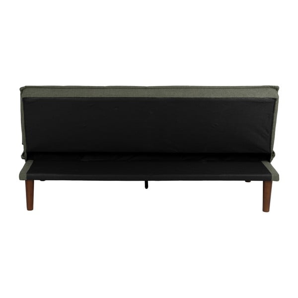 Zielona rozkładana sofa  z tkaniny szenilowej 181 cm – Ixia-image-4