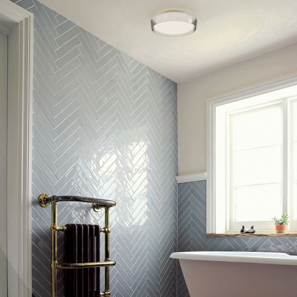 Biała lampa sufitowa SULION Nilo, ø 30 cm-image-2